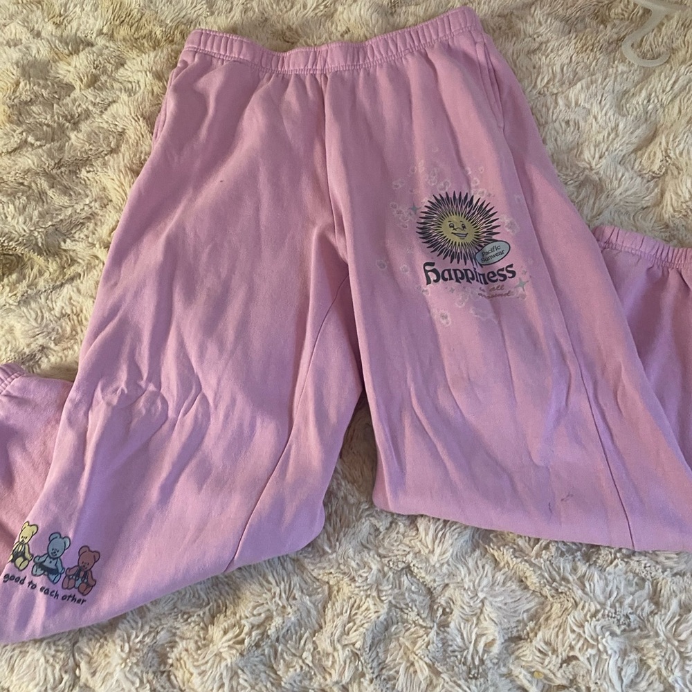 pink pacsun pacific sunwear sweatpants